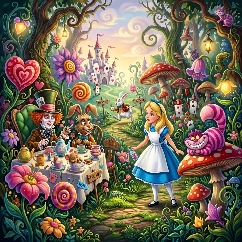 Alice in Wonderland: A Fantasy Adventure
