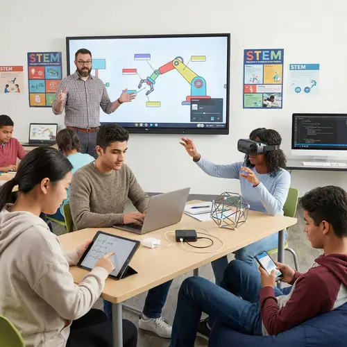 Hand on Math Through Tech Tools in Education