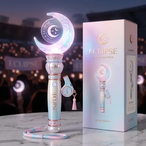 Pastel K-Pop Light Stick for Eclipse Group