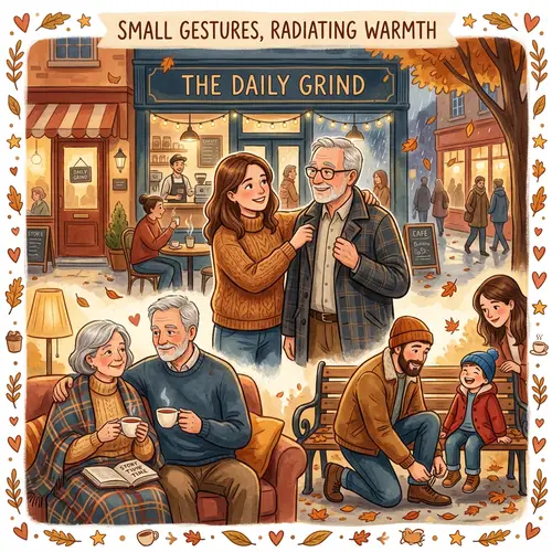 Small Gestures That Radiate Warmth - Illustration