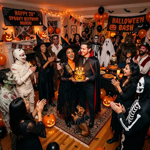 Thrilling Halloween Birthday Party Fun