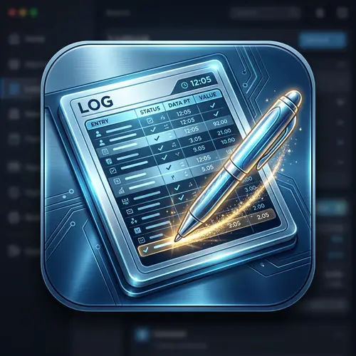Data Logging Program | Application Icon Design