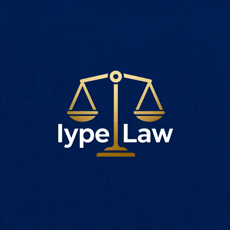 Iype Law Logo Design