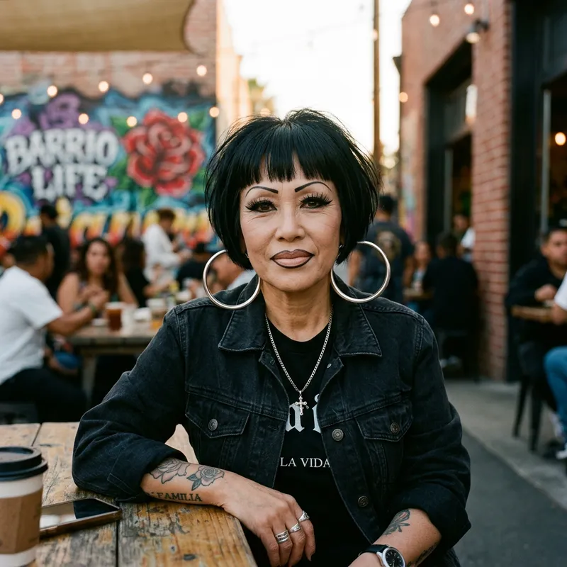 Chola Makeup Inspiration for Mature Asian Women