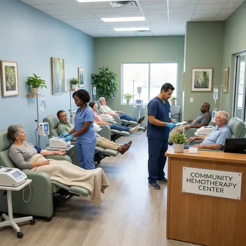 Modern Small Hemotherapy Clinic: Care & Comfort