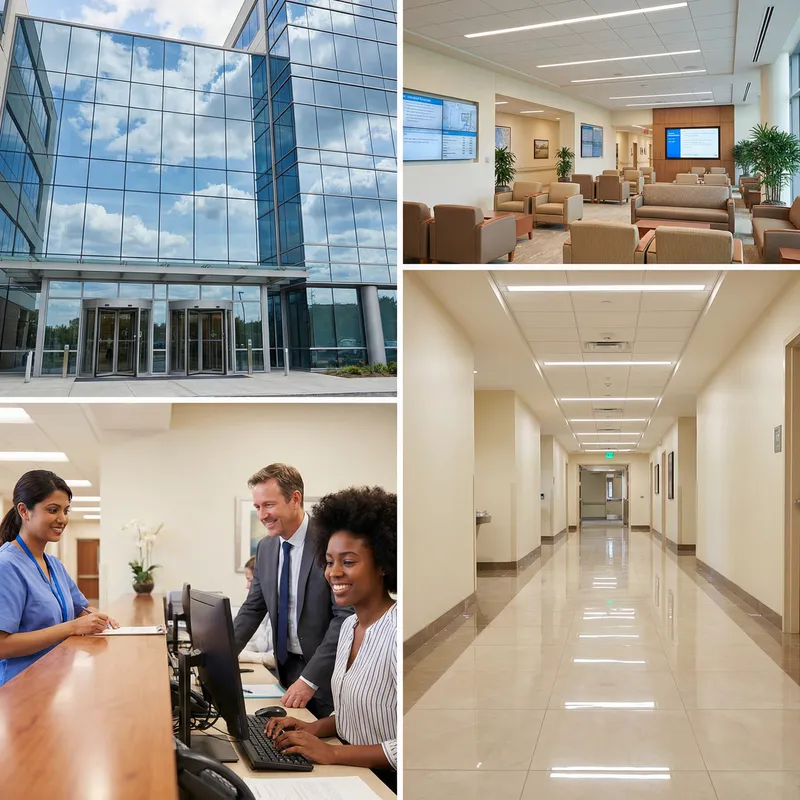 Modern Hospital with State-of-the-Art Facilities