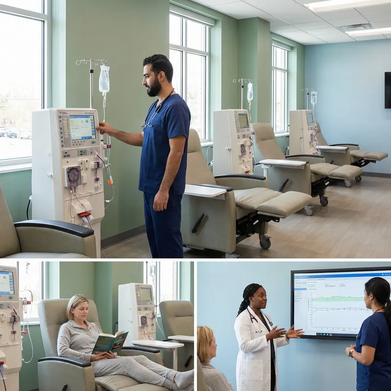 Modern Small Dialysis Clinic with Advanced Care