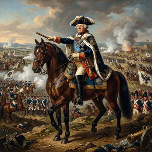 18th Century German King Portrait in 4K