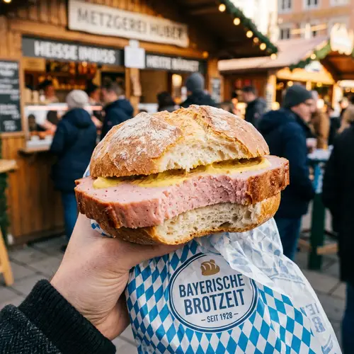 Traditional German Snack: Leberkäse Semmel Recipe