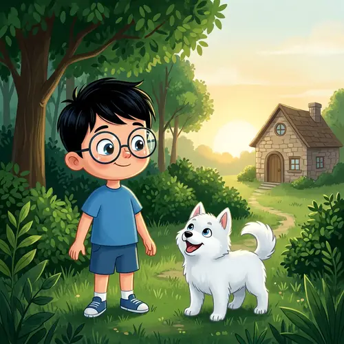 Tommy and Snowball: Adventures in the Enchanted Forest