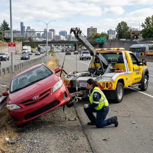 Professional Tow Truck Service for Vehicle Recovery