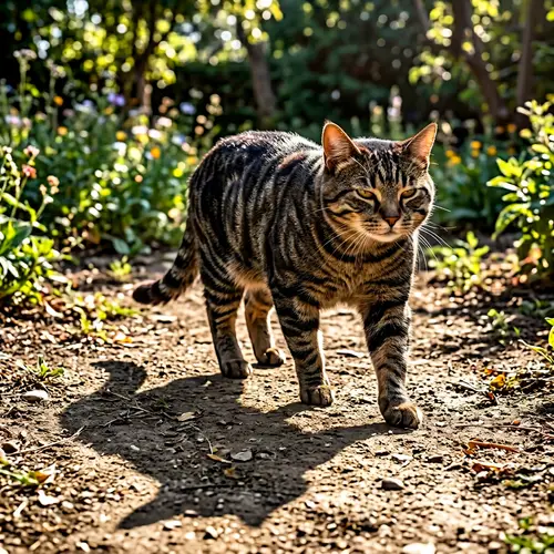 Ultra Muscular Cat - Peak of Feline Fitness