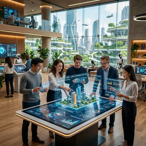 Future of Collaborative Work with AI Solutions