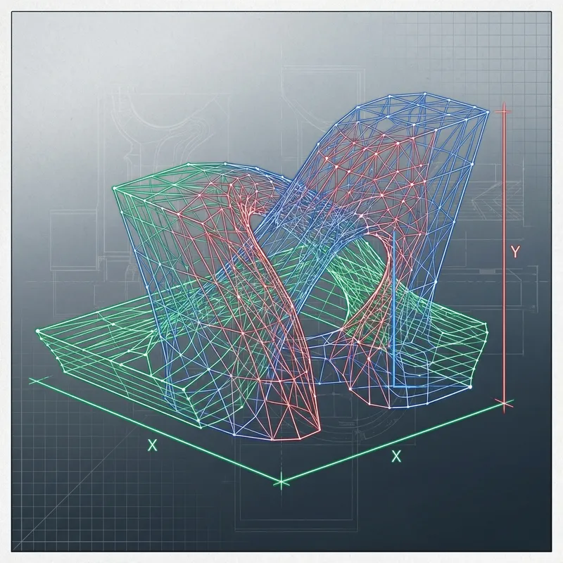 Professional Wireframe Model | 3D Design Services Professional Wireframe Model | 3D Design Services