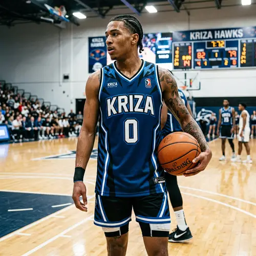 Cool KRIZA Basketball Jersey Design