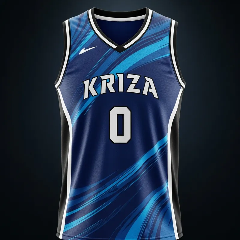 Cool KRIZA Basketball Jersey Design Cool KRIZA Basketball Jersey Design