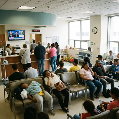 Comfortable Hospital Waiting Room Experience