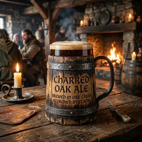Charred Oak Ale - Unique Brew in Medieval Style