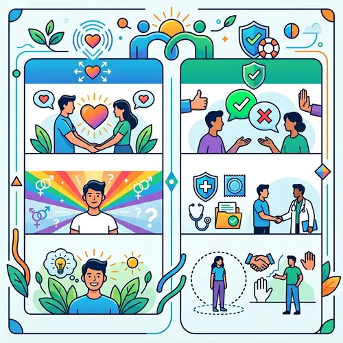 Sexuality Awareness Poster - Safe Navigation Tips