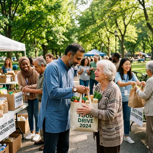 True Humility: Charitable Giving in Community Park