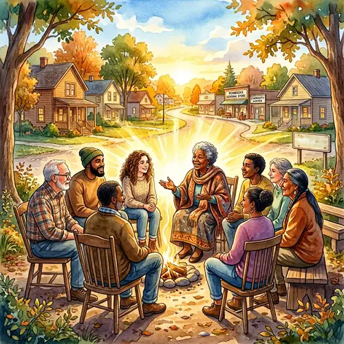 Storytelling Scene in Pembroke Township, IL | Community Diversity