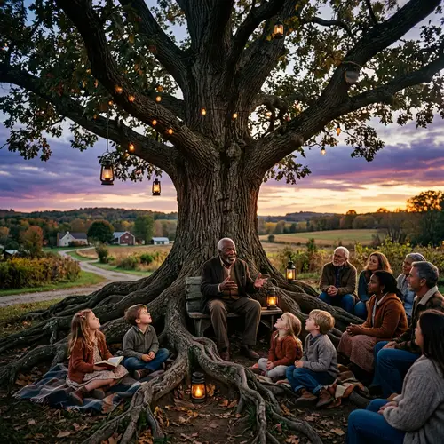 Storytelling in Pembroke Township: Tree of Wisdom and Legends