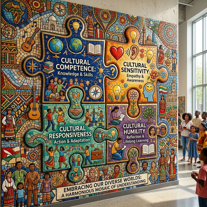 Visual Model of Cultural Competence, Sensitivity, and More | Diverse Cultures