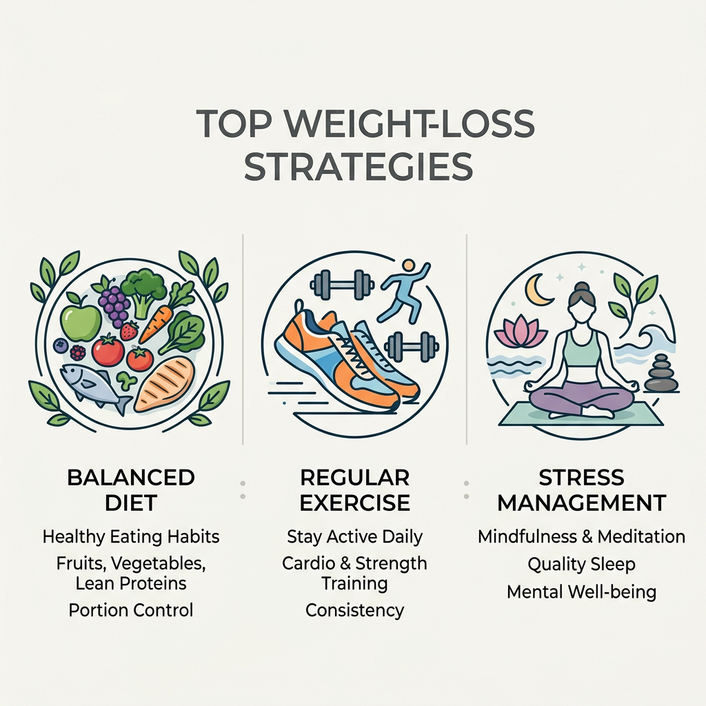 Healthy food and weight loss