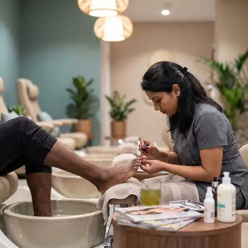 Professional Pedicure Session at Modern Spa | Nail Care