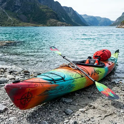 Colorful Kayak for Thrilling Water Adventures