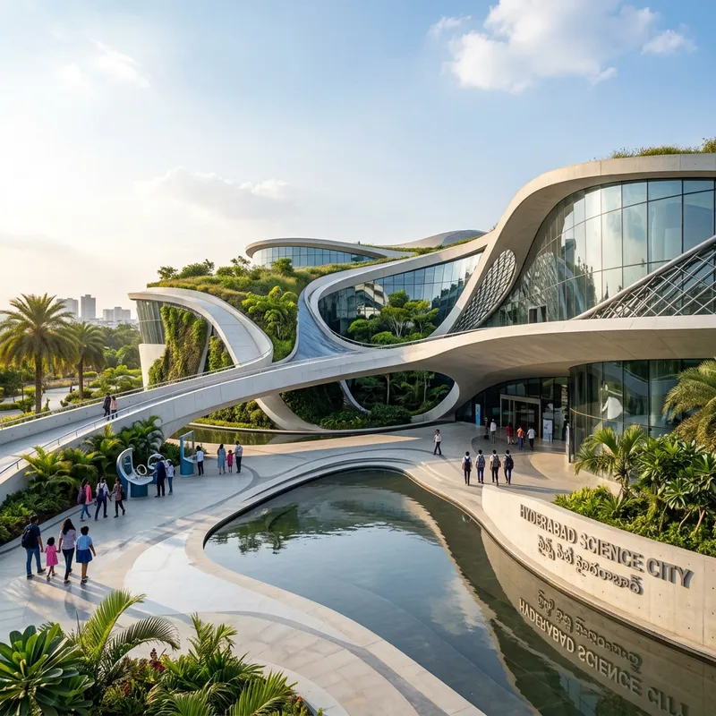 Two-Storey Science City in Hyderabad | Contemporary Architectural Innovation Two-Storey Science City in Hyderabad | Contemporary Architectural Innovation