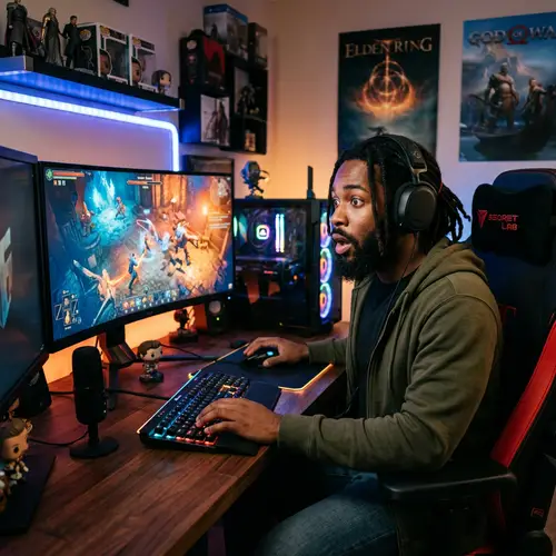 Engrossed Gamer: A Modern Video Game Experience