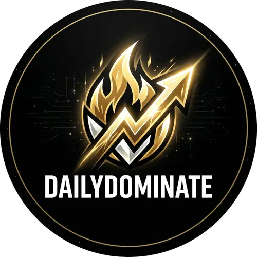 Bold AI Motivation Profile Pic for DailyDominate