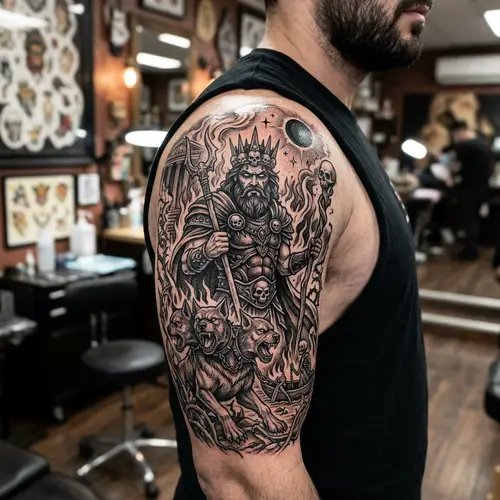 Hades Tattoo Designs and Ideas