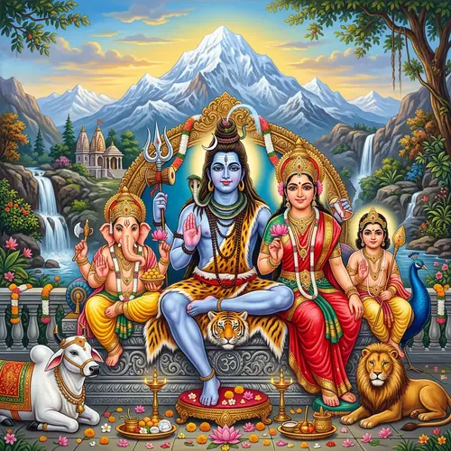 Lord Shi and Family - A Timeless Legacy