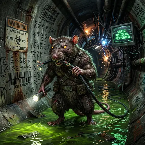 Muscular Sewer Rat: Post-Apocalyptic Adventure