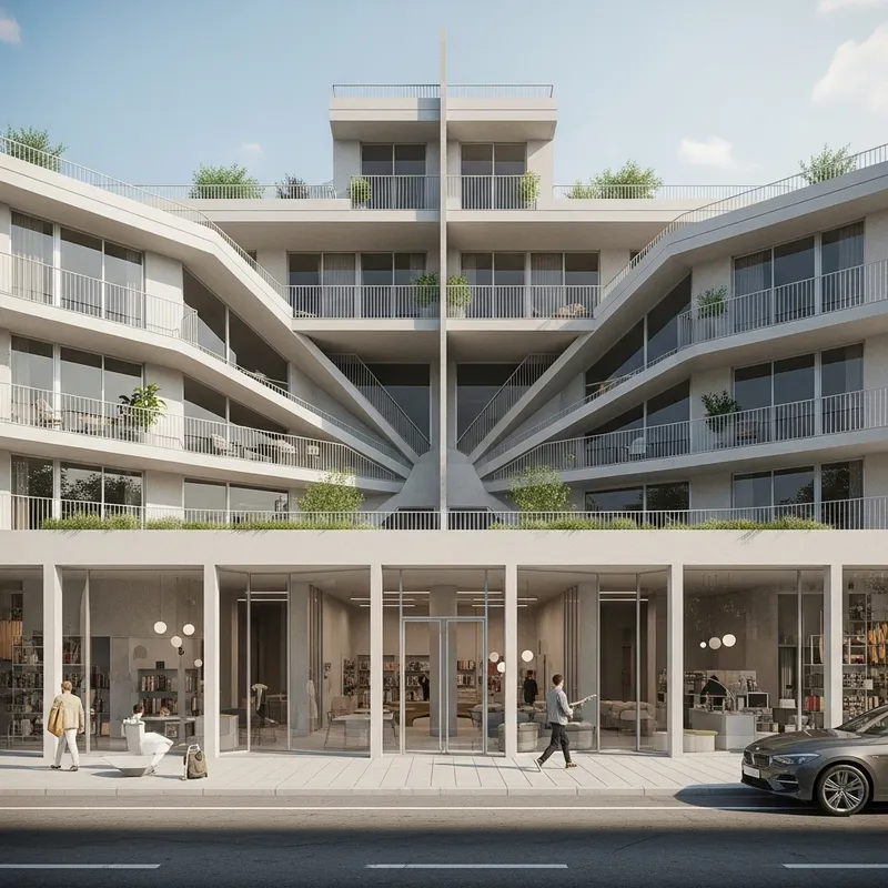 Radial Architectural Volumetry Designs