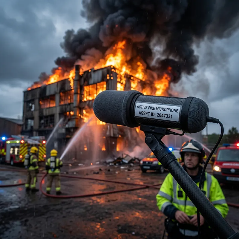 Active Fire Microphone: Ignite Your Sound Active Fire Microphone: Ignite Your Sound