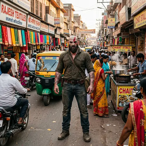 Kratos in India: A Contrasting Cultural Encounter