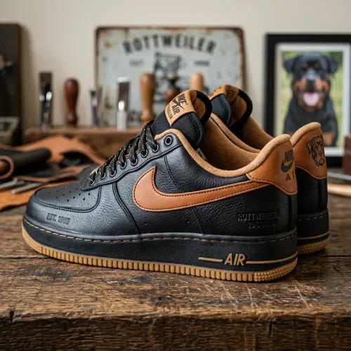 Rottweiler-Inspired Air Force 1 & Nike Dunk Lows