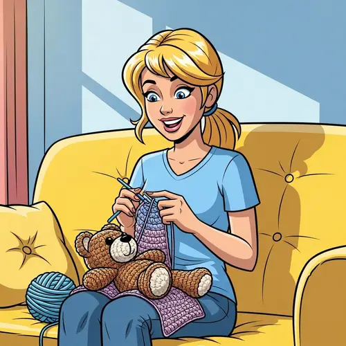 Women Crocheting Teddy Bears: Fun Craft Ideas