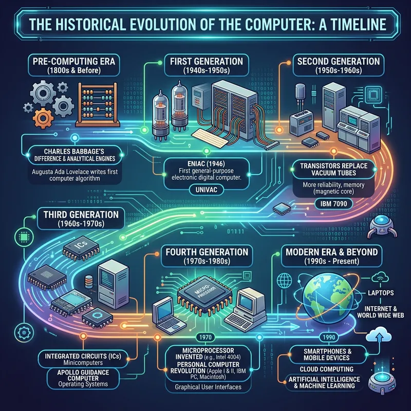 Evolution of Computers: A Historical Timeline