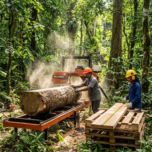 Transforming Majestic Tree to Lumber: Detailed Process