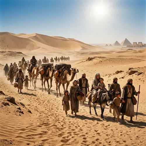 Ancient Exodus: Journey to Freedom Through Egypt's Desert