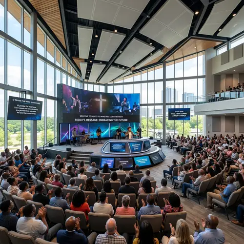Innovative Christian Ministry | Futuristic Worship Gathering