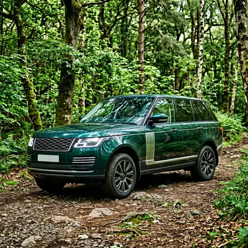 Luxury SUV in Nature: Range Rover Style Design | Off-road Capabilities