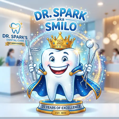 Dr. Spark: Your Champion of Oral Health