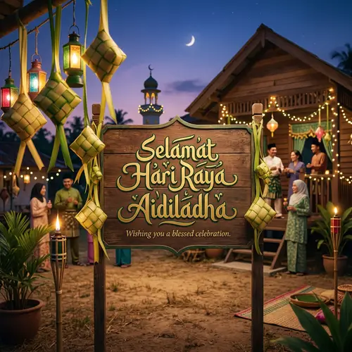 Happy Hari Raya Aidiladha Celebration