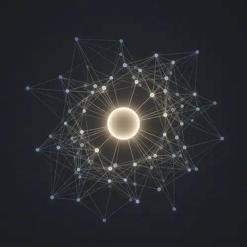 Minimalistic Social Media Influence Artwork