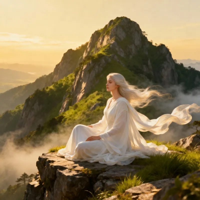 Goddess in the Mountains: Serenity and Power